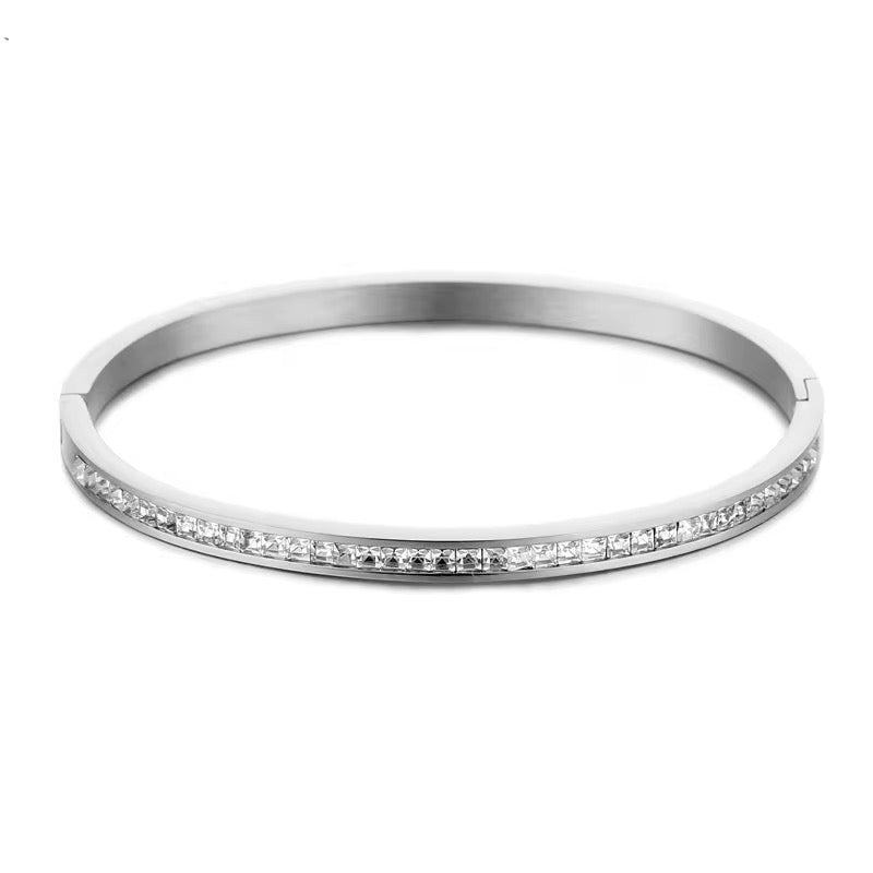 Armband Classic Dimond Silver