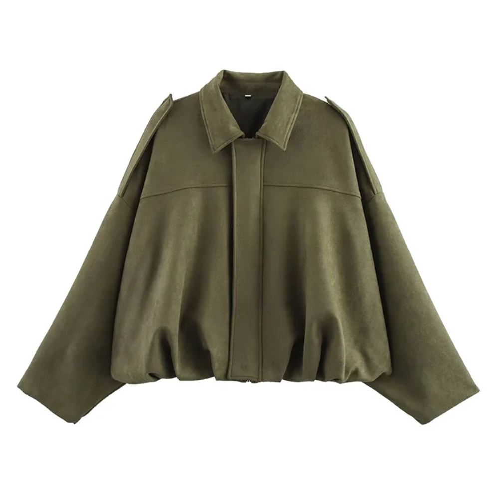 Bomberjacka Vintage - Mossgrön