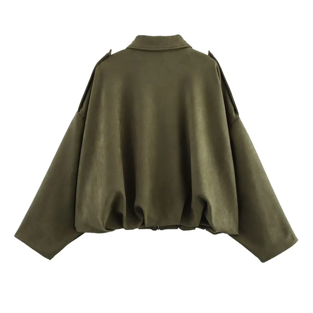 Bomberjacka Vintage - Mossgrön