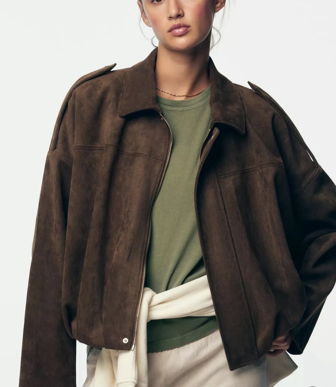 Bomberjacka Vintage - Coffee