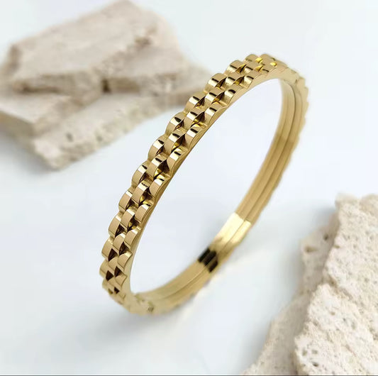 Armband Struktur GULD