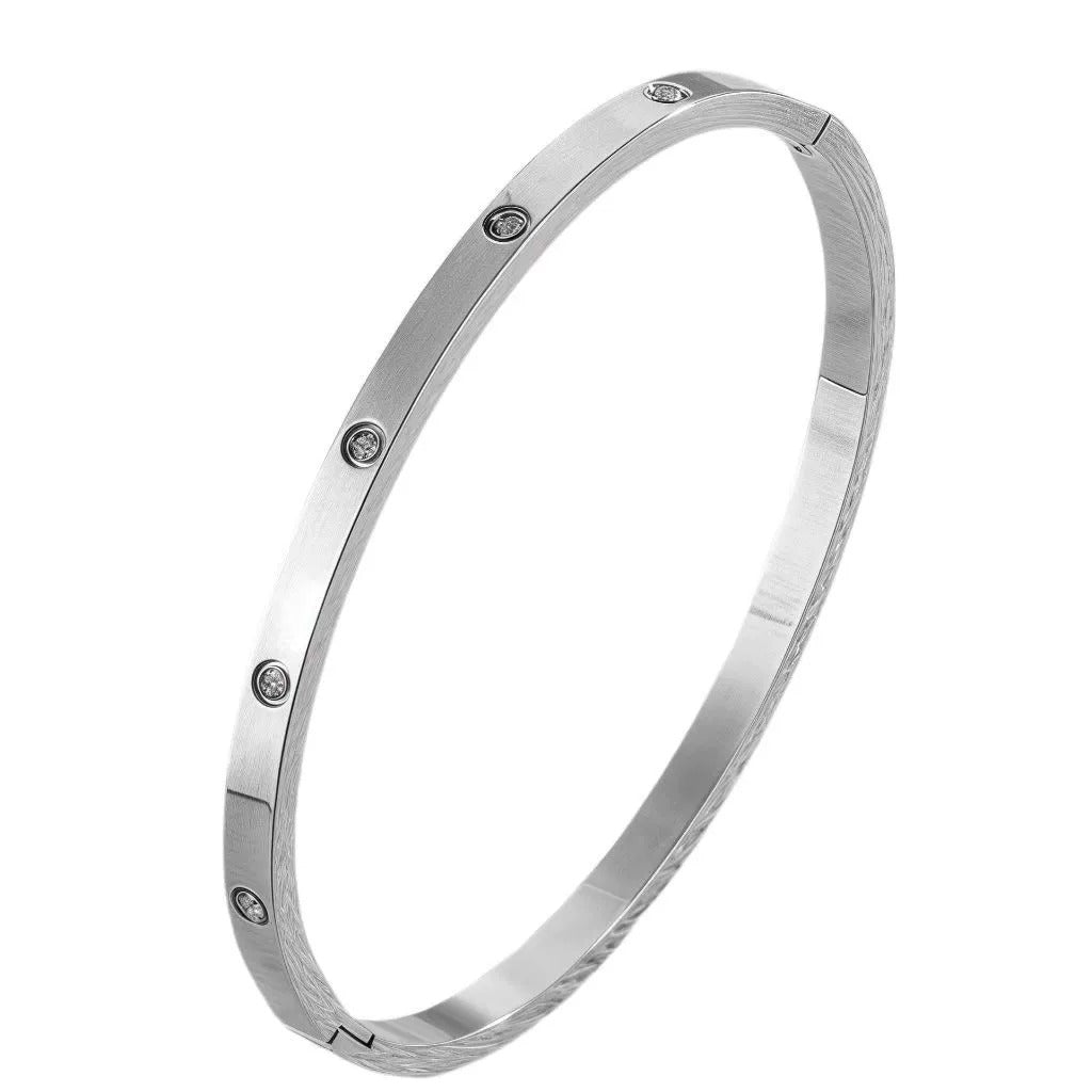 Armband - Zirikon Silver